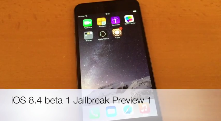 Jailbreak iOS 8.3 beta video