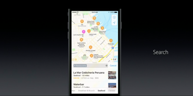 iOS-10-Maps-Search