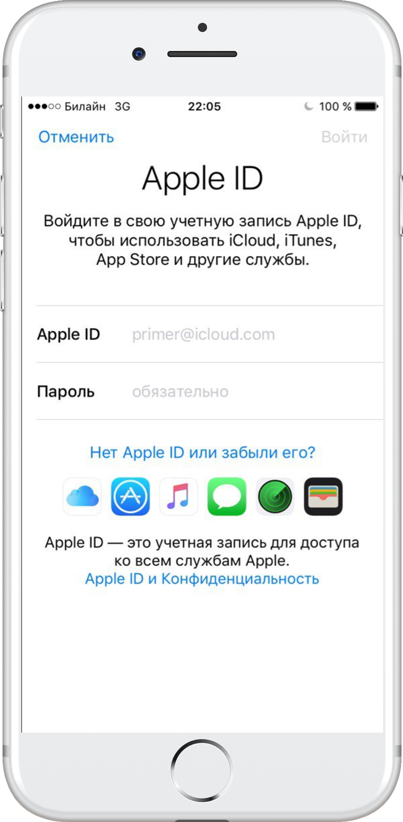 Почему не обновляется apple store на айфоне пишет адрес недействителен