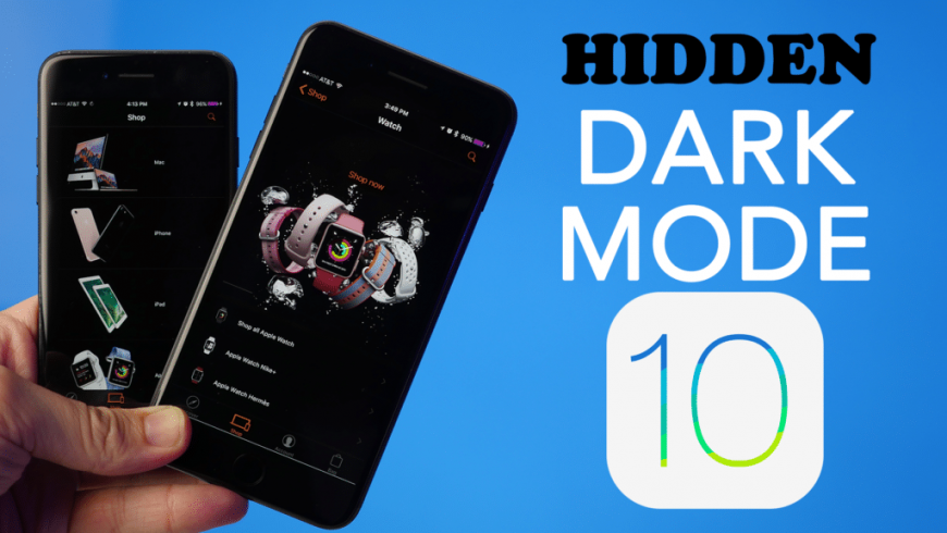 HiddeniOS10DarkMode