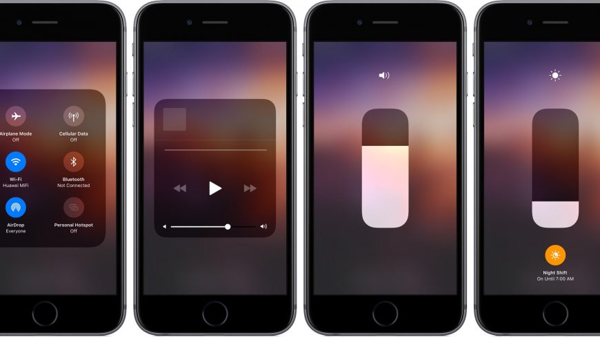 iOS-11-Control-Center-Network-Now-Playing-Brightness-Sound-iPhone-screenshot-001