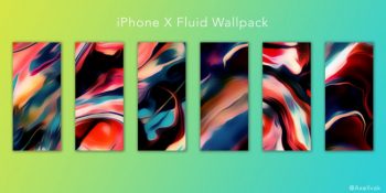 iPhone-X-Fluid-Wallpaper-Axellvak-Preview-Splash-745×373