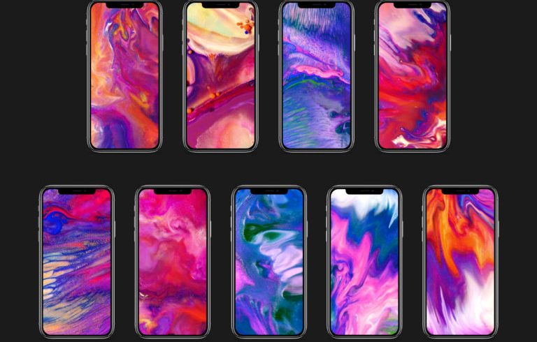 iPhone-X-blended-color-wallpaper-jeremy-goulet-idownloadblog-splash-768×594