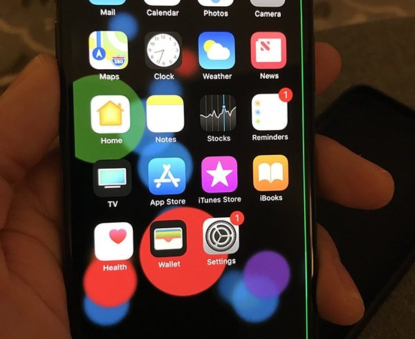 iPhone-X-green-line3