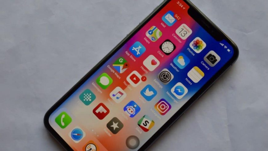 iPhone-X-Home-screen-