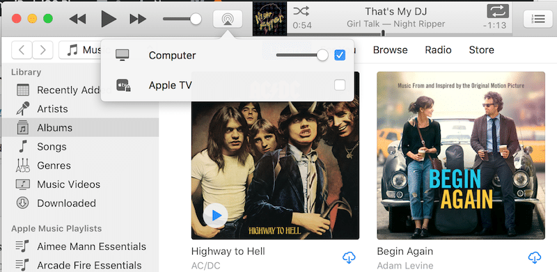 mac airplay homepod