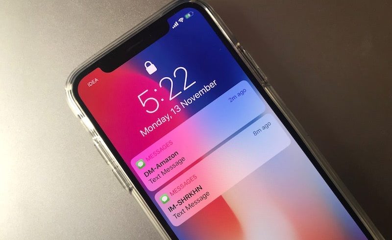 iPhone-X-Lock-screen-Notification