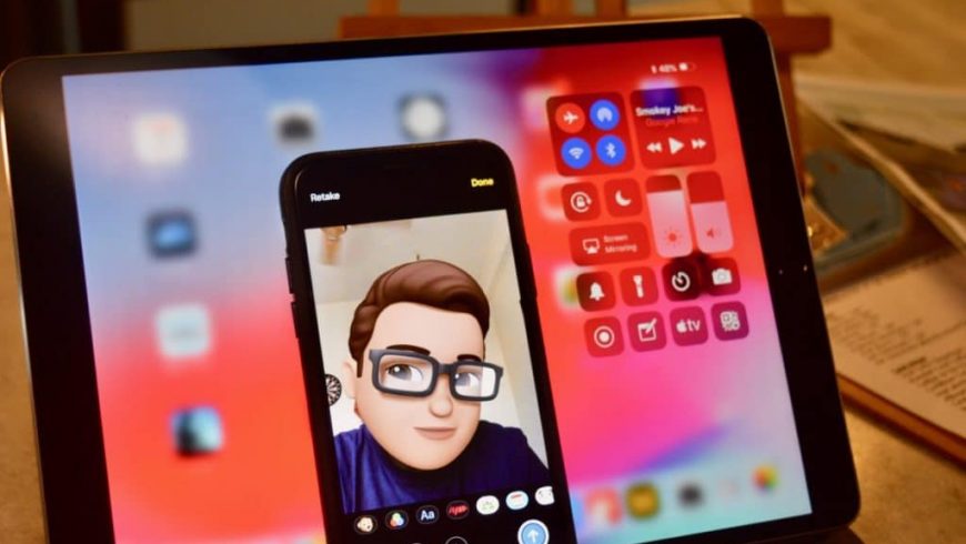 iOS-12-Memoji-and-iPad-Control-Center