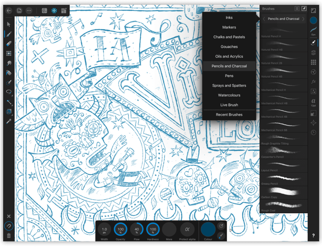 Affinity-Designer-iPad-vector-tools