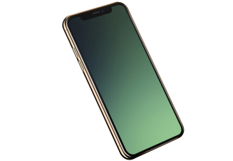 Зелёные обои для iPad и iPhone XS Max Green-iphone-xs-max-splash-crop