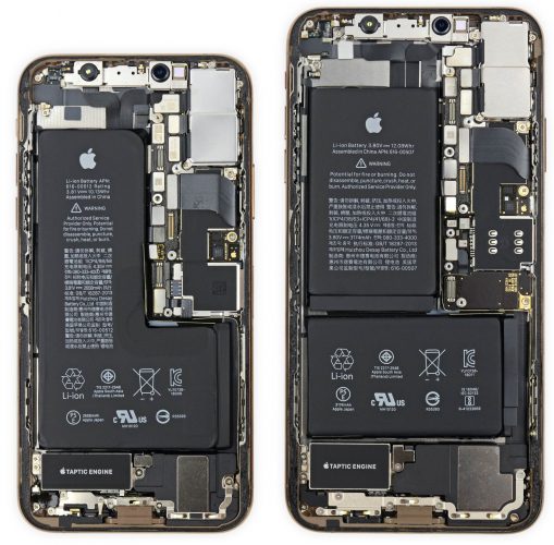 iPhone-XS-and-Max-battery-iFixit-001-509×500