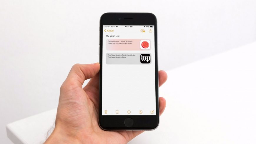 App-Store-Wish-List-in-Notes-iPhone