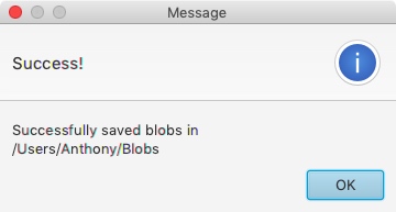 Blobsaver-Successful