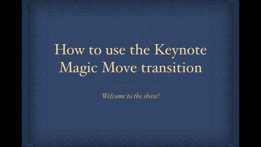 Keynote-Presentation-Slide-Magic-Move