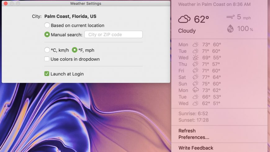 Weather-Indicator-for-Mac