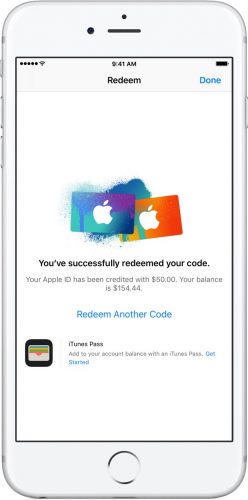 iOS 10 App Store Redeem iphone screenshot 003