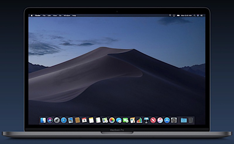 macos mojave dark mode turns off on its own