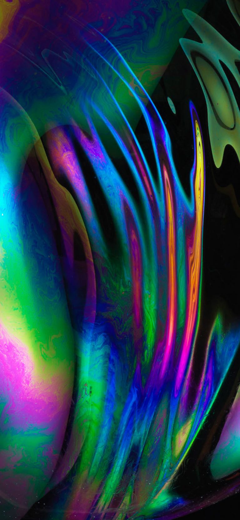 oil-color-rainbow-dark-pattern-background-iphone-X-water-color-wallpaper-768×1663