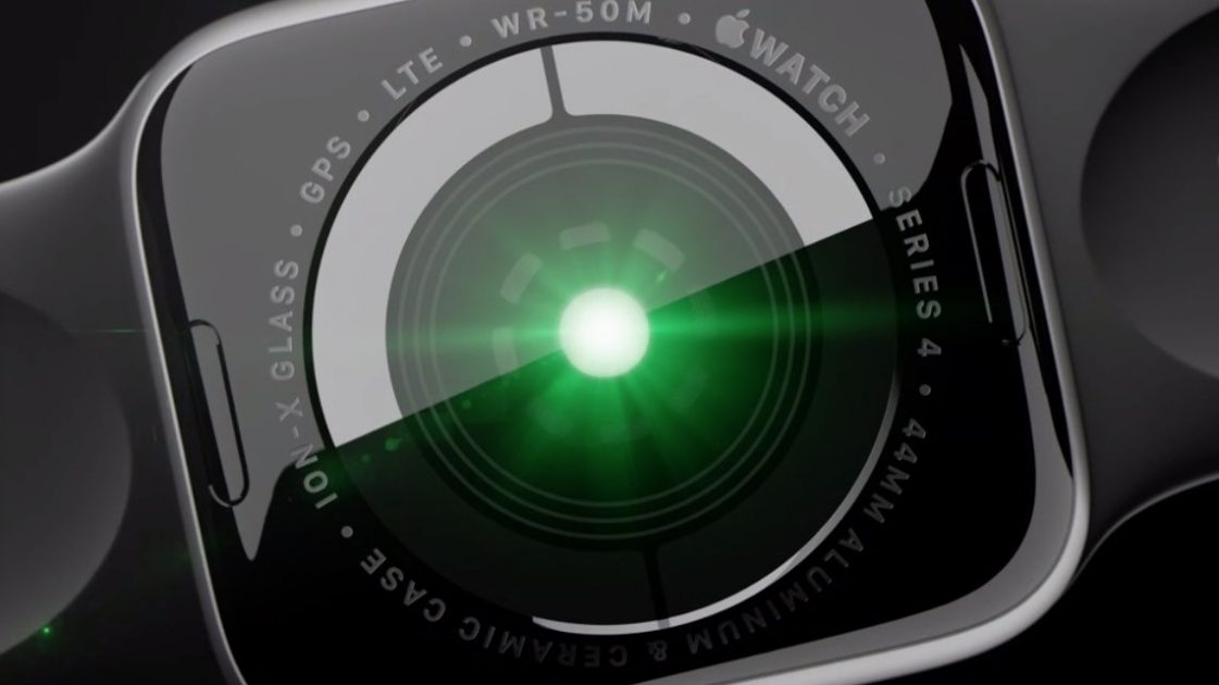 apple watch series 4 heart rate sensor