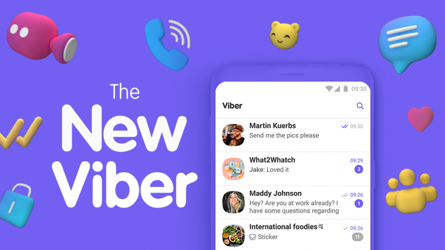 Viber-redesign