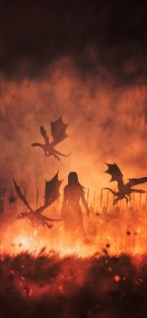 daenerys-targaryen-with-dragons-illustration-d5-1125×2436-iPhone-game-of-thrones-wallpaper-768×1663
