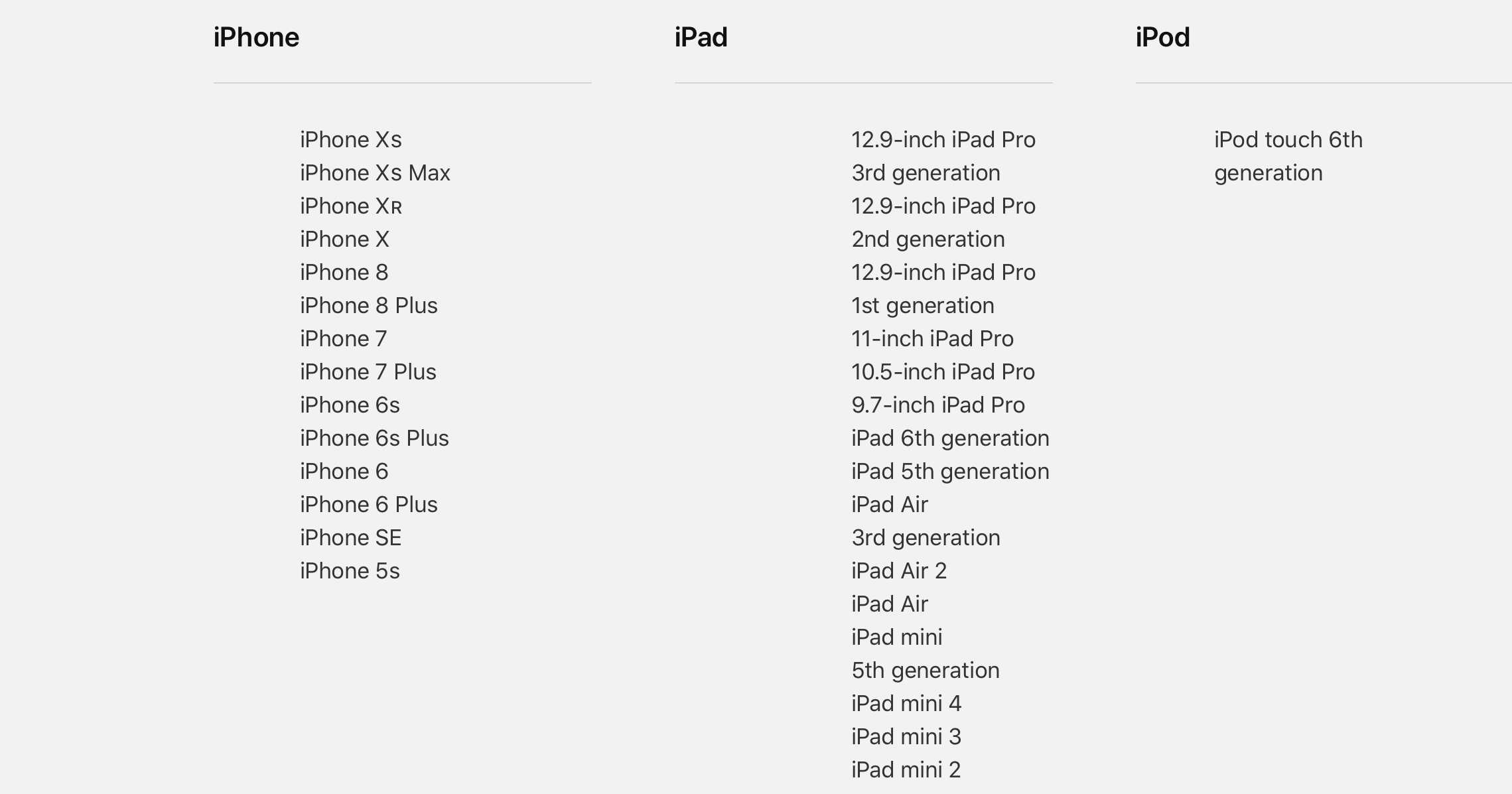 iOS-12-system-requirements