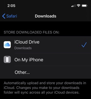 iOS-13-Downloads-Folder