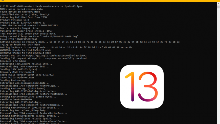 iOS-13-Windows-10-Command-Line