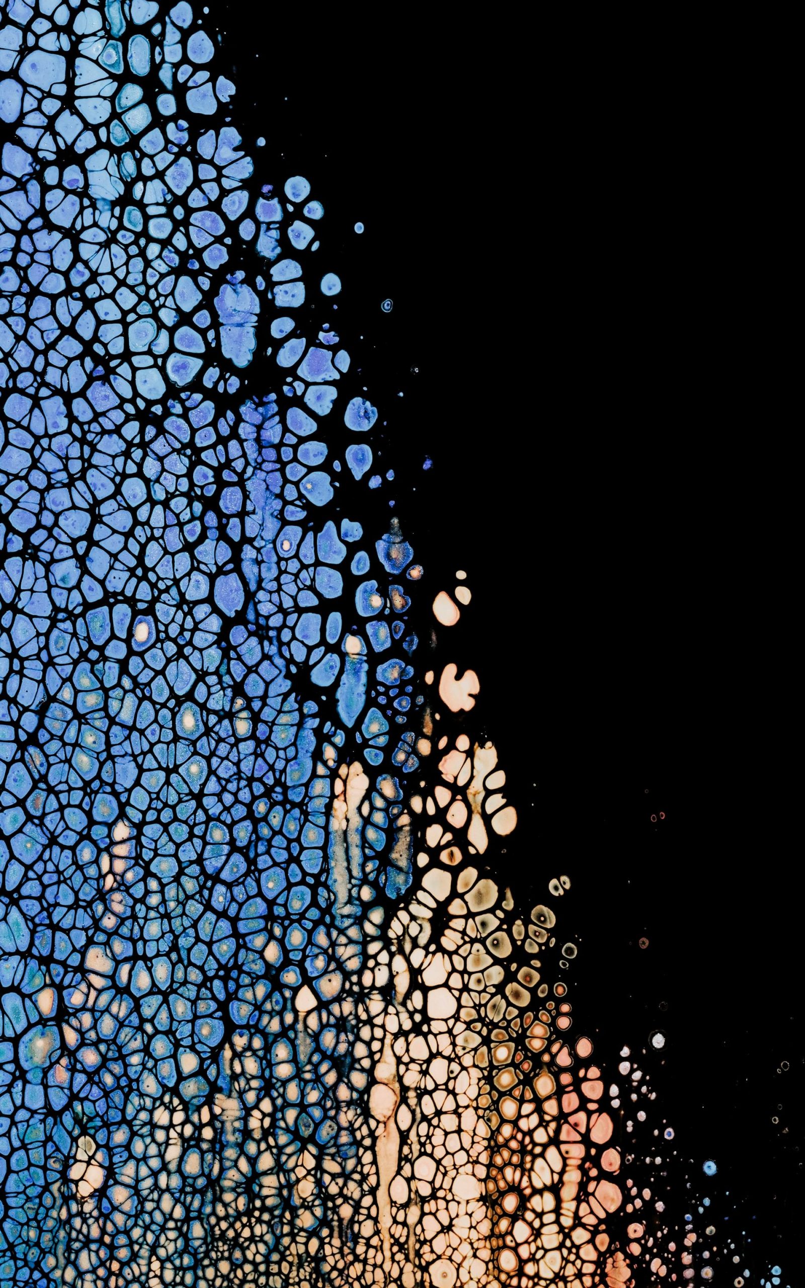 OLED-iPhone-11-pro-optimized-wallpaper-blue-splatter