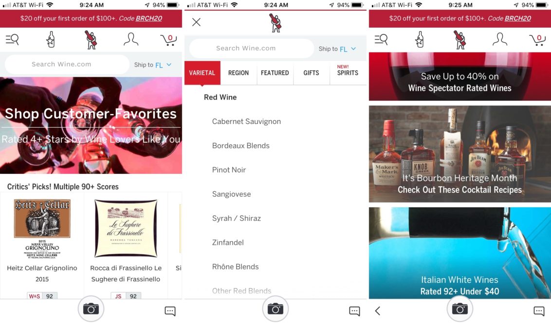 WineDotCom-on-iPhone