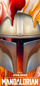 Disney-Star-Wars-Mandalorian-iPhone-Wallpaper-paint-nickybarkla