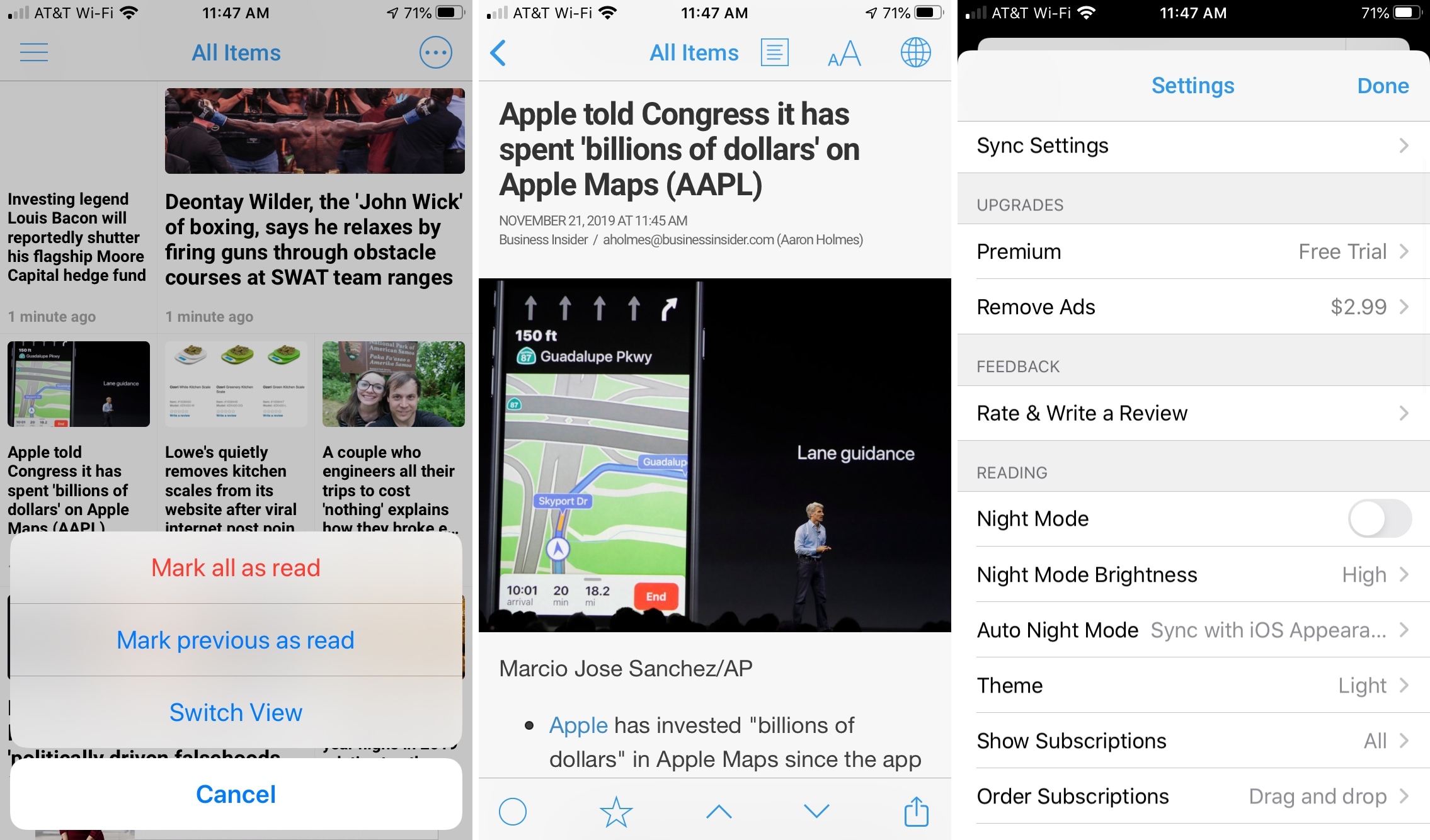 Newsify-RSS-reader-iPhone