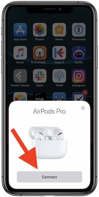 How to connect AirPods Pro to iPhone or iPad