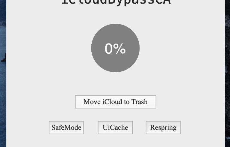 icloudbypassCA-iOS13
