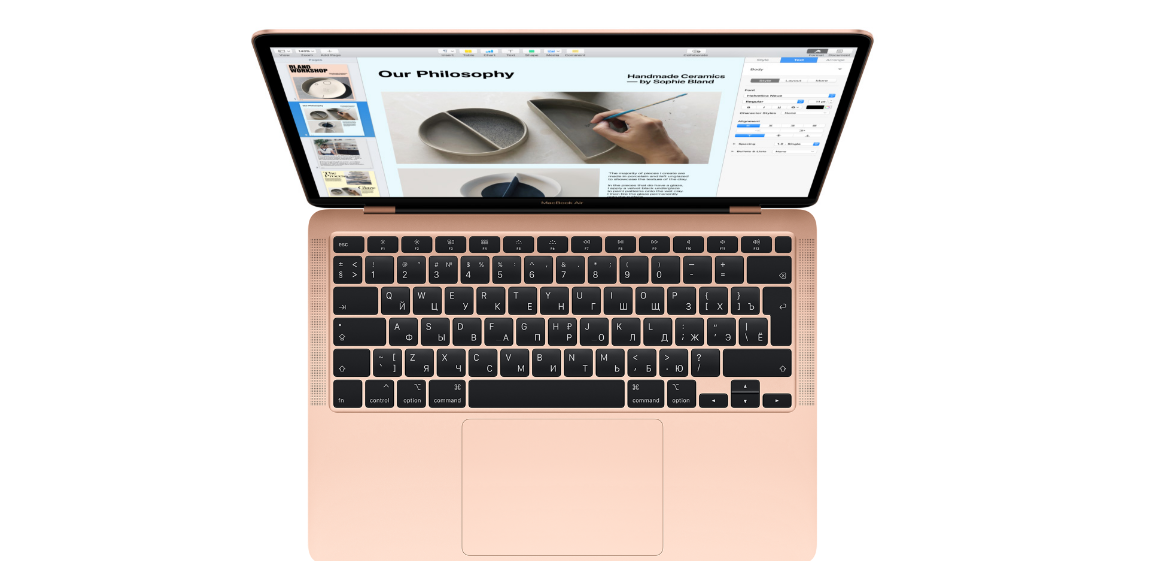 Обновленный MacBook Air с клавиатурой ножничного типа
