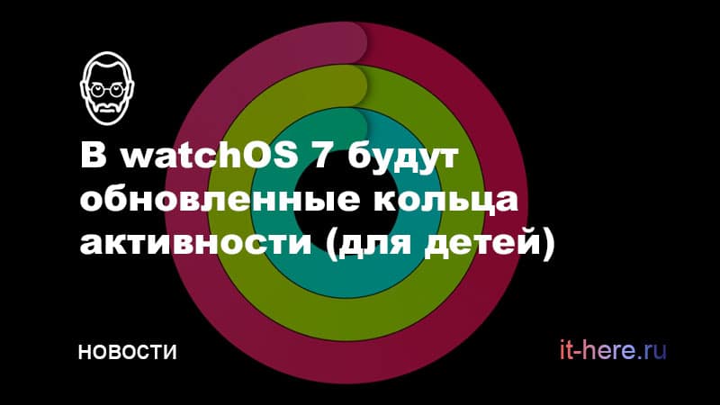 В watchOS 7 будут обновленные кольца активности