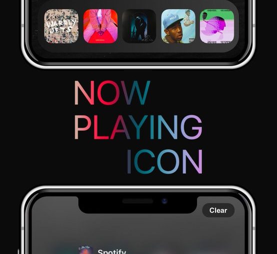 Твик nowplaying icon