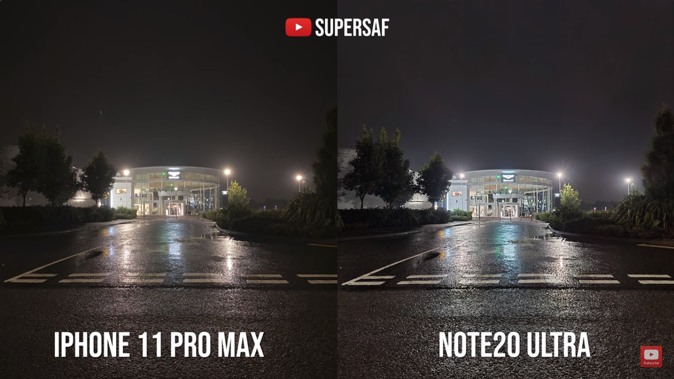 Сравнение iphone 12 Pro Max и Samsung Galaxy Note 20 Ultra камер