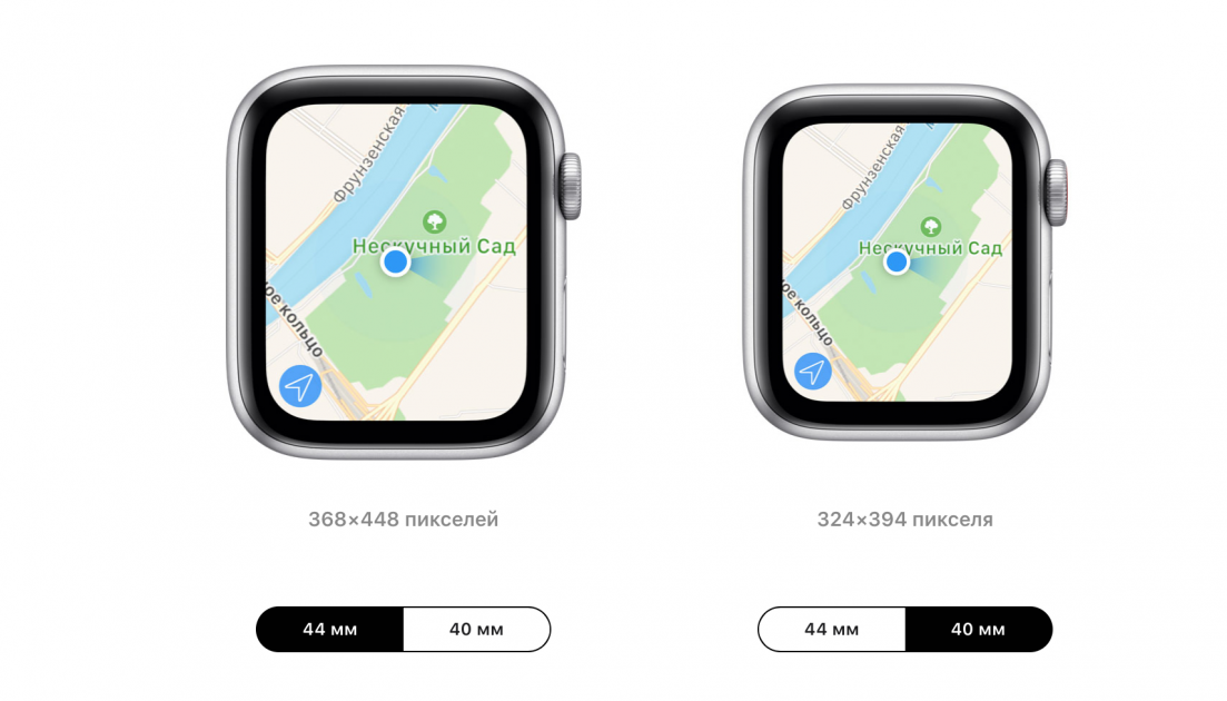 Как выбрать размер Apple Watch