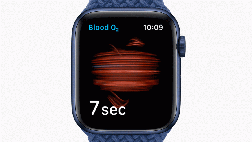 Обнаружение кислорода в крови_Apple Watch s6