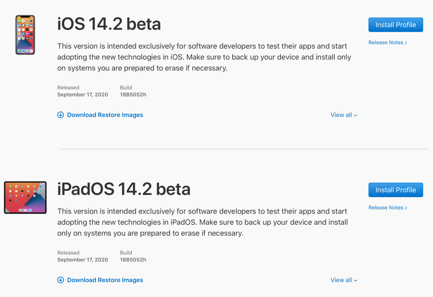 iOS-14.2-betas