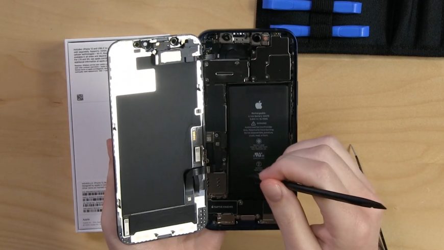 Разбор iPhone 12 ifixit