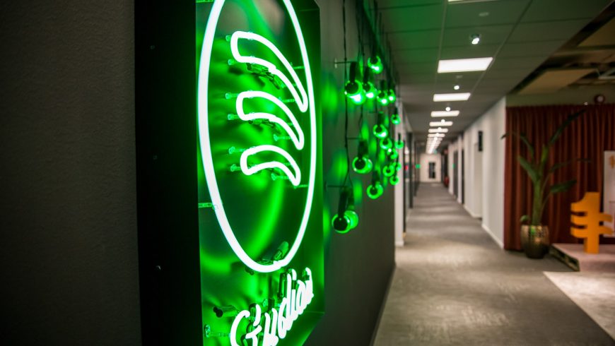 Spotify-office-Neon-sign