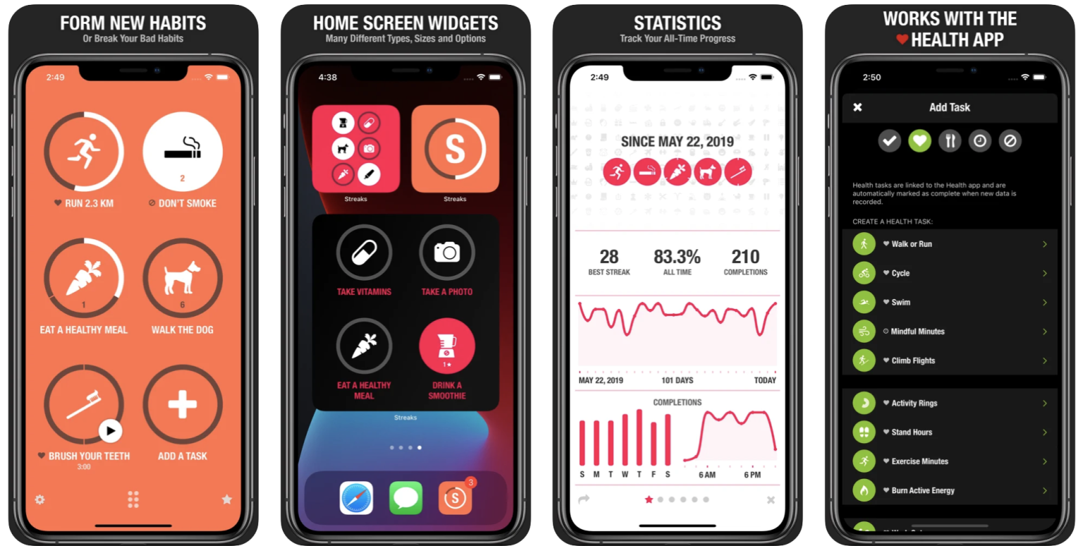 create-habits-with-iphone-streaks-app