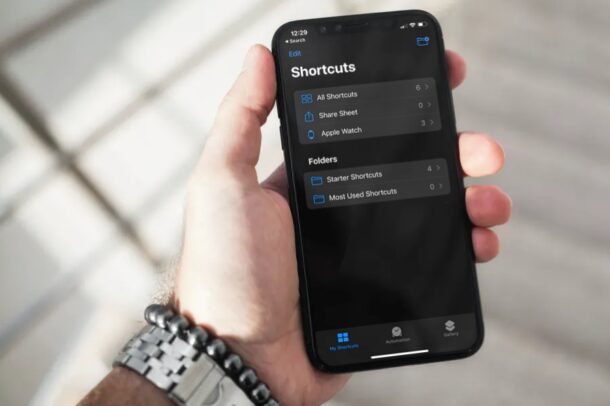 organize-shortcuts-in-folders-iphone-610×406