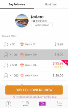 9. Buy Followers with Money
