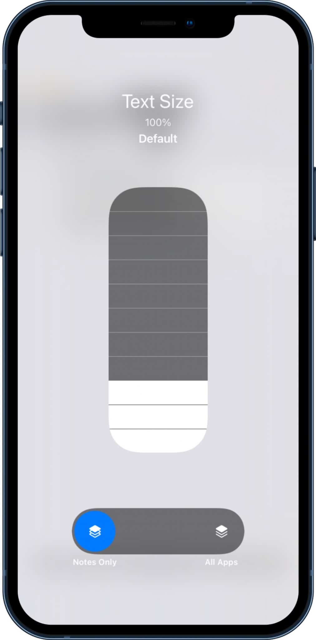 text-size-per-app-iPhone