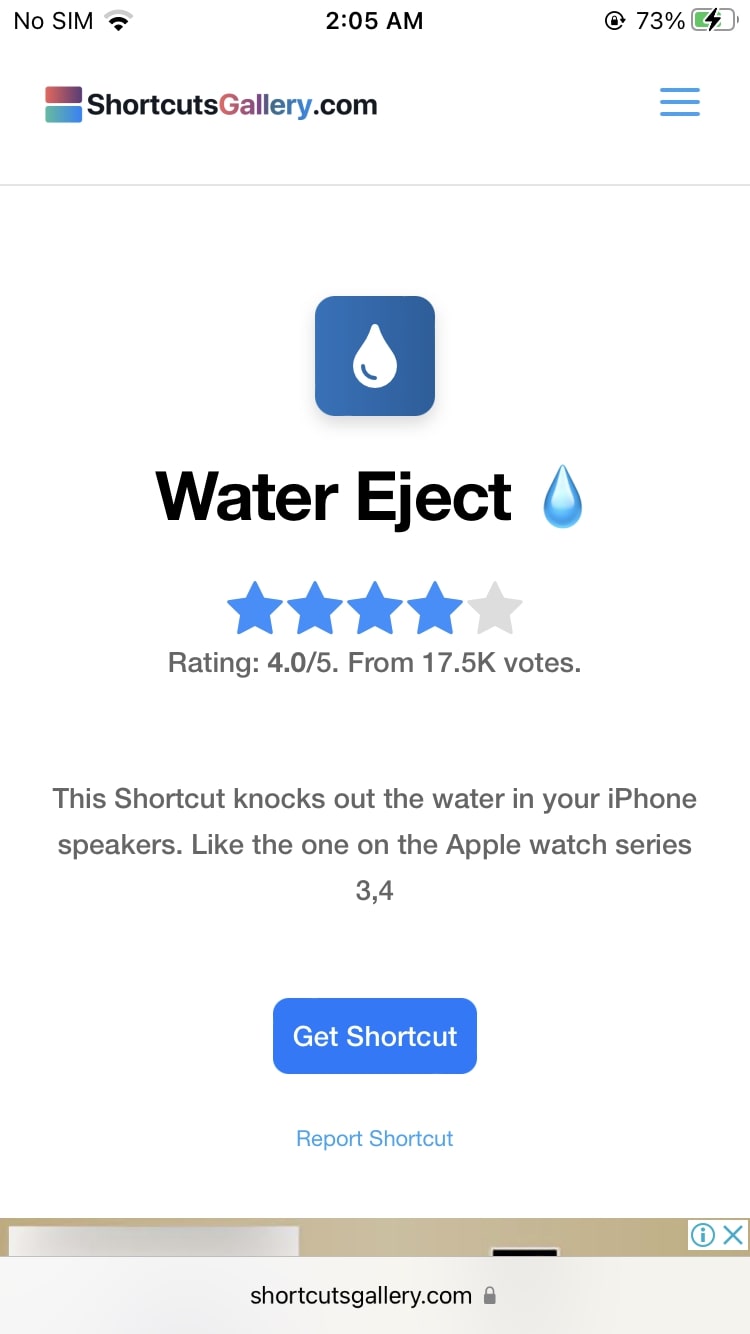 Download-Water-Eject-Shortcut