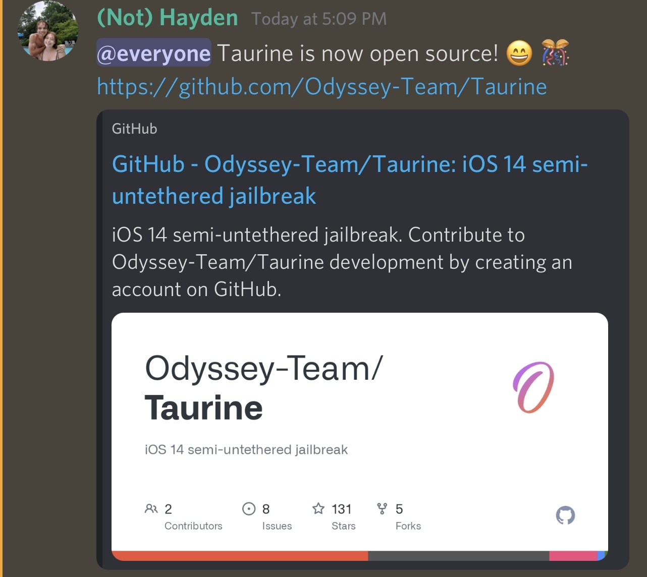 Taurine-Open-Source