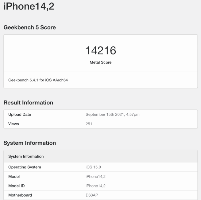 iPhone-13-Pro-Geekbench-test